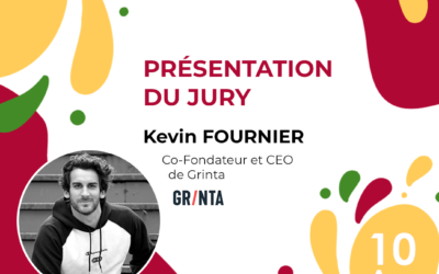 A propos des membres du Jury de la 1ère épreuve – Kevin Fournier, Co-Fondateur et COO de Grinta
